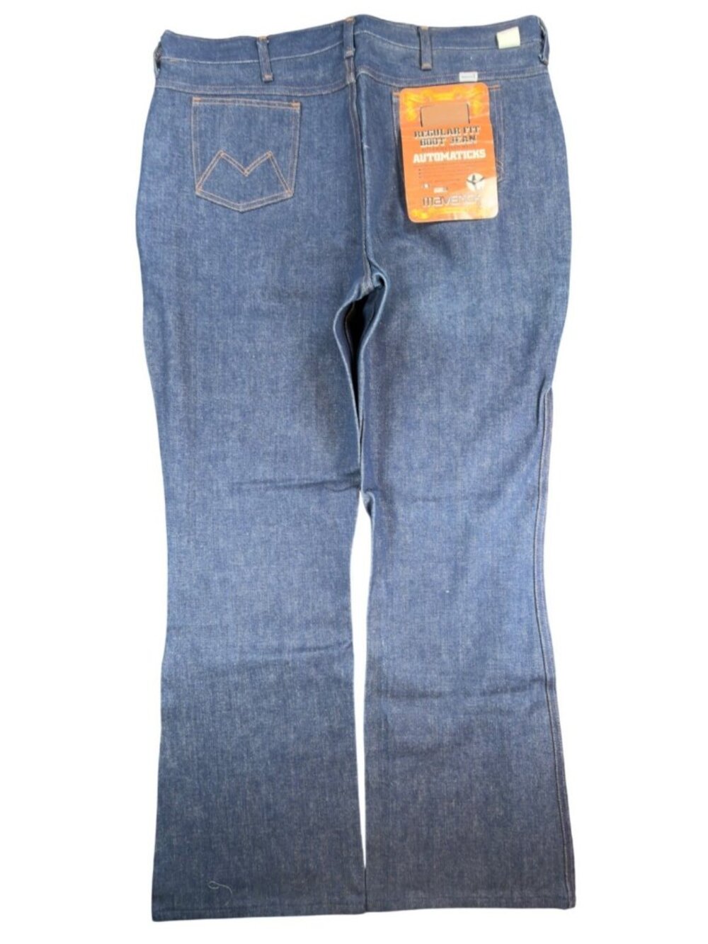 Vintage Maverick Automaticks Boot Jeans Mens 42x34 USA Made Deadstock NWT